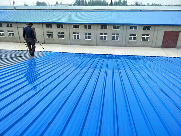 明水 彩钢瓦喷漆翻新工业厂房、仓库